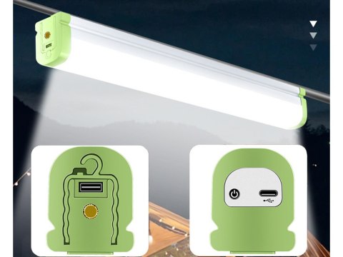 Nowoczesna lampa LED 50cm z magnesem i zasilaniem akumulatorowym