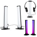 Nowoczesna lampka LED RGB do biura - zestaw 2 sztuki