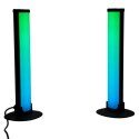 Nowoczesna lampka LED RGB do biura - zestaw 2 sztuki
