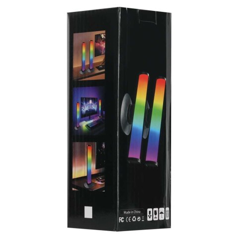 Nowoczesna lampka LED RGB do biura - zestaw 2 sztuki