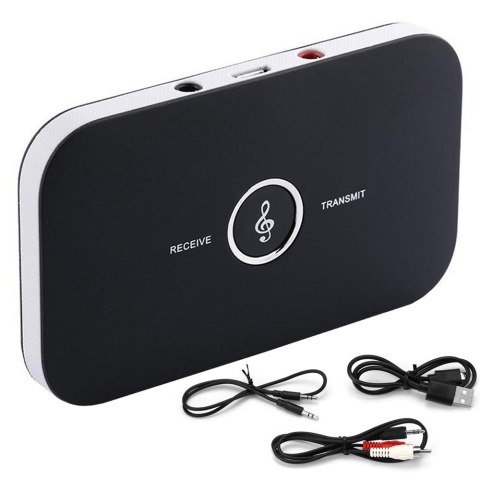Nowoczesny adapter Bluetooth 2w1 - Odbiornik i transmiter do audio