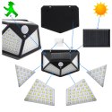 Lampa solarna z czujnikiem ruchu - 100 LED