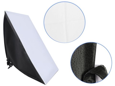 2x 135w lampa światło soft box zestaw statyw domowe studio foto żarówka