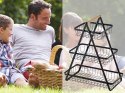 Półka kuchenna w stylu loft z koszyczkiem: nowoczesny organizer dla każdej kuchni
