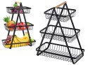 Półka kuchenna w stylu loft z koszyczkiem: nowoczesny organizer dla każdej kuchni