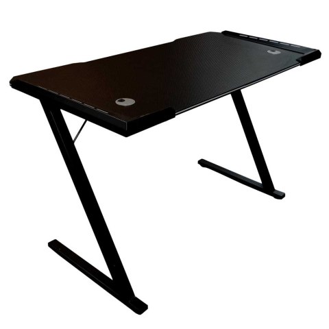 Biurko gamingowe z podświetleniem LED RGB 120x60 cm - stwórz własną strefę komfortu!