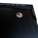 Biurko gamingowe z podświetleniem LED RGB 120x60 cm - stwórz własną strefę komfortu!