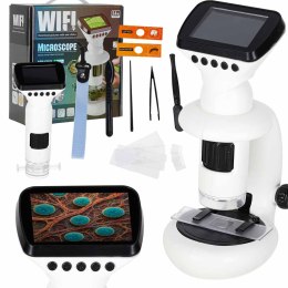 Kreatywny mikroskop elektroniczny z WiFi i ekranem LCD dla młodych odkrywców!