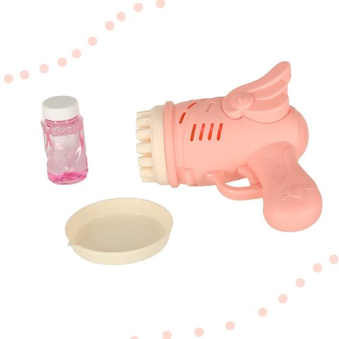 Pistolet do baniek - Różowa magia dla małych i dużych!
