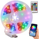 Kreatywna Taśma LED RGB - 10m z Bluetooth i Pilotem