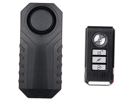 Głośny alarm rower motor klakson antykradzieżowy zabezpieczenie pilot