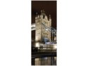 40x100cm Fontanna Tower Bridge obraz pion      