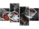 Obraz druk Filiżanka gorącej kawy coffee