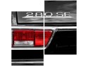 60x60cm Mercedes-Benz 280 SE dwu obraz   ścian  
