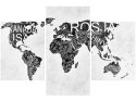 90x60cm obraz Mapa świata      