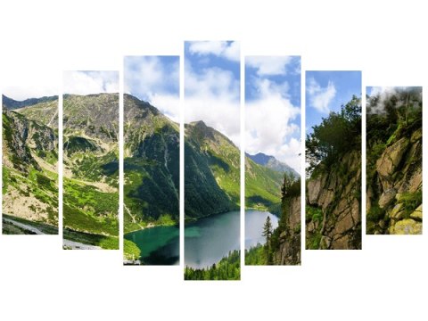 obraz górskie jezioro tatry 