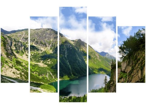 obraz górskie jezioro tatry 