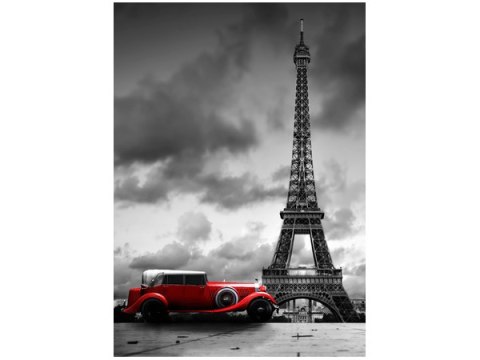 50x70cm Widokówka Paryża obraz pion   ścian  