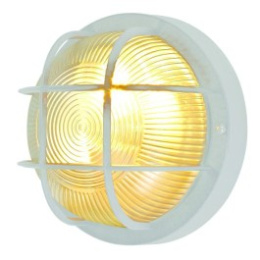 Lampa kanałowa TRETON 18,5cm IP44 ogrodowy biały E27