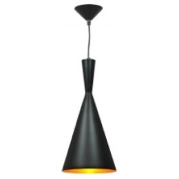 Lampa wisząca żyrandol SORENTO Black czarna 19 cm kuchnia jadalnia długość 110 cm