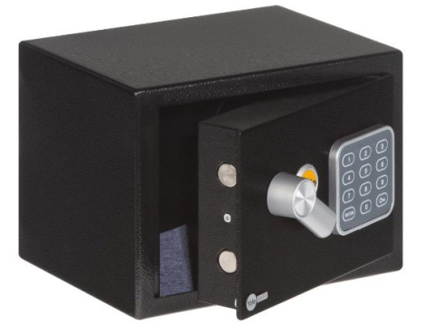 Sejf KET mini 17x23x17cm stalowy czarny