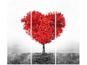 Obraz TREE OF LOVE miłość serce przyroda