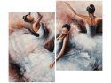 80x70cm Obraz Kobiety tańczące balet duo obraz      