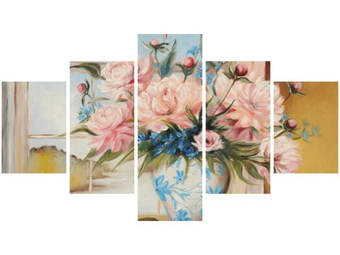 Obraz Bukiet kwiatów stole
