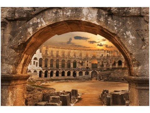 Obraz chorwacja amfiteatr starożytność