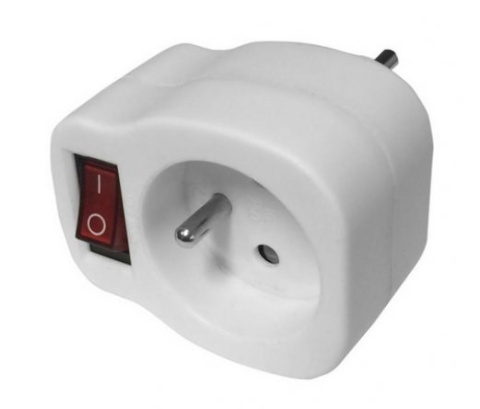 Gniazdo wyłącznikiem zakres obciążenia 3680W  