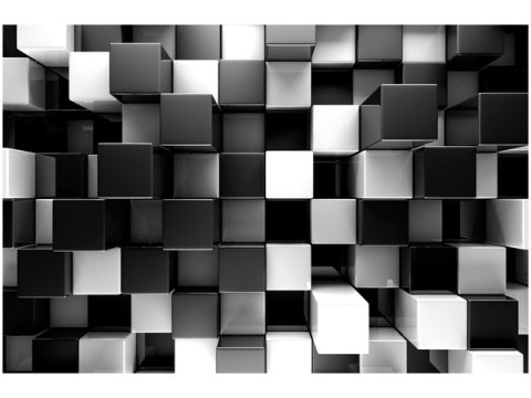 60x40cm Obraz Trójwymiarowe piksele      