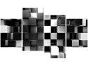 Obraz druk Trójwymiarowe piksele