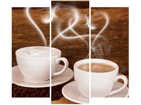 Obraz Dwie filiżanki kawy