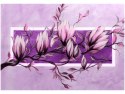 Obraz druk Fioletowy Kwiat Magnolii