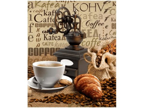 70x50cm Obraz Fragrant Coffee kawa przyprawy korzenne młynek    ścian  