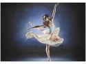 Obraz druk Ballet dancer in 4th Arabesque