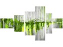 Obraz Green waterfall zielony wodospad
