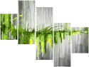 Obraz Green waterfall zielony wodospad