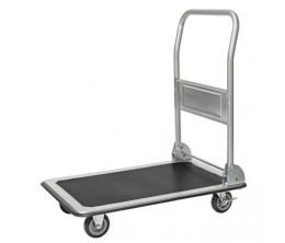 Wózek platformowy 150kg sklepowy bagażowy malowany proszkowo