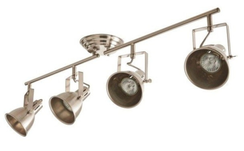 Lampa plafon Fjall satyna regulowany stalowy Retro  