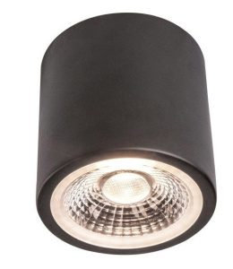 Lampa TUBA LED AUDE 12W czarna 11cm sr 8,5cm oczko