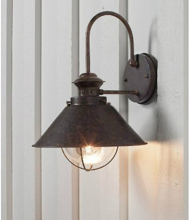 Lampa latarnia ogrodowa BROWN oświetlenie kinkiet brązowa