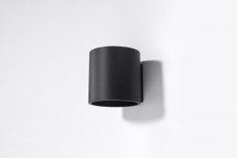 Kinkiet ORBIS 1 Czarny ścienna domowa lampa nowoczesna