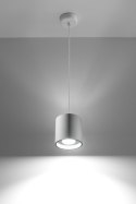 Lampa Wisząca ORBIS 1 Biała żyrandol kuchnia salon pokój