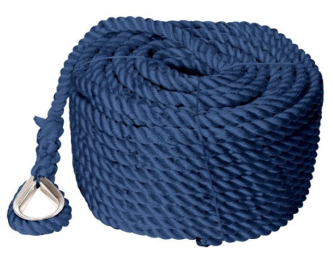 Lina kotwiczna 40m śr.14mm max.2450kg niebieska