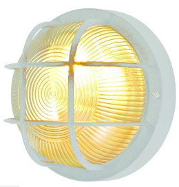 Oprawa kanałowa DREK lampa kinkiet biala IP44 18,5cm 