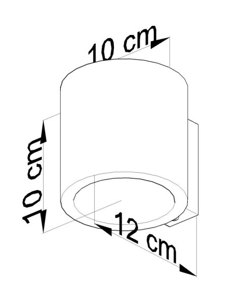 Kinkiet ORBIS Naturalne Drewno lampa domowa nowoczesna kuchnia salon jadalnia