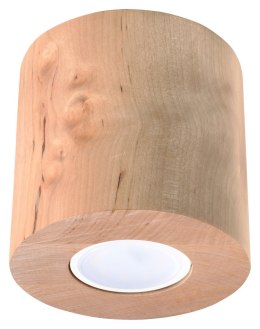 Plafon ORBIS Naturalne Drewno lampa domowa nowoczesna kuchnia salon jadalnia