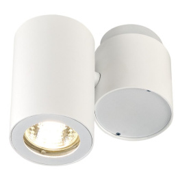 Lampa kinkiet ENOLA SLV GU10 biały regulacja aluminium