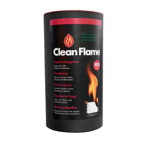 Podpałka kominka 100 szt bezzapachowa rozpałka kominka